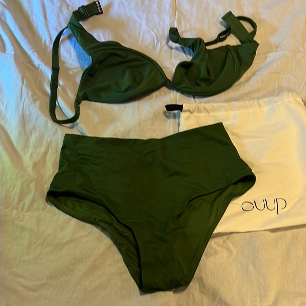 CUUP Olive Bikini Set